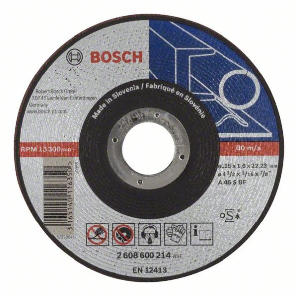 Bosch Disc de taiere drept Expert for Metal AS 46 S BF, 115mm, 1.6mm