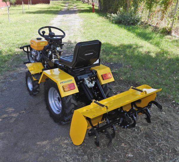 ProGARDEN Campo1856-4WDH Minitractor 4×4 18CP hidraulic, benzina, 4+1 viteze, freza tractata