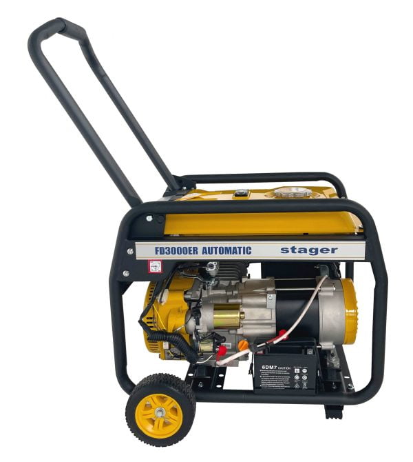 Stager FD 3000ER Automatic Generator open-frame 2.8kW, monofazat, benzina, pornire electrica