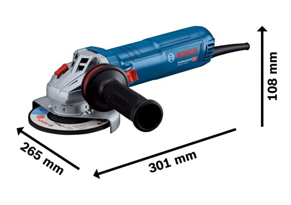 Bosch GWS 12-125S Polizor unghiular D125mm, M14, 1200W + maner suplimentar